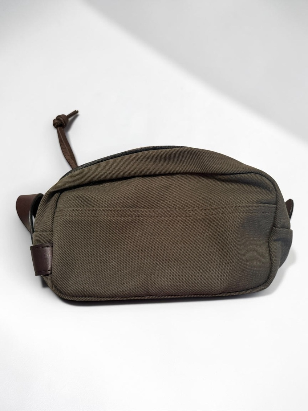NEW FILSON RUGGED TWILL TRAVEL KIT OTTER GREEN OS NO OUTSIDE LOGO USA MADE - Picture 3 of 7